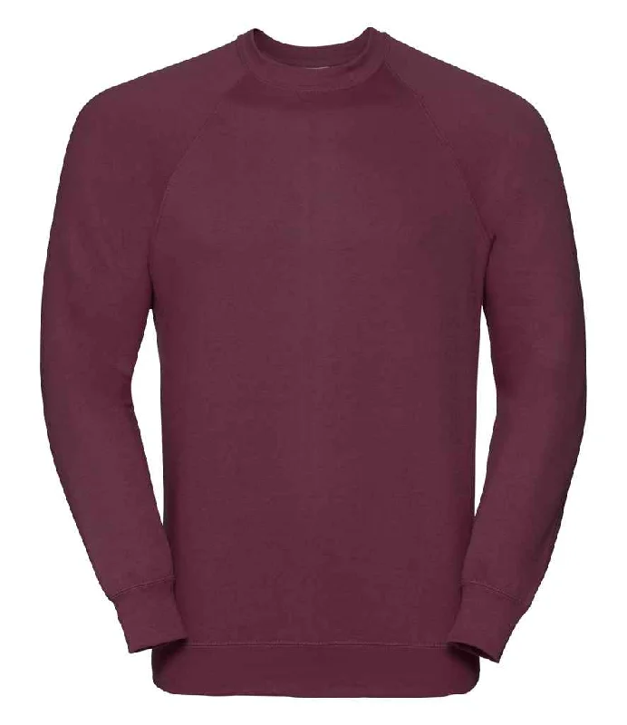 Microfleece HoodiesRussell Raglan Sweatshirt | Burgundy