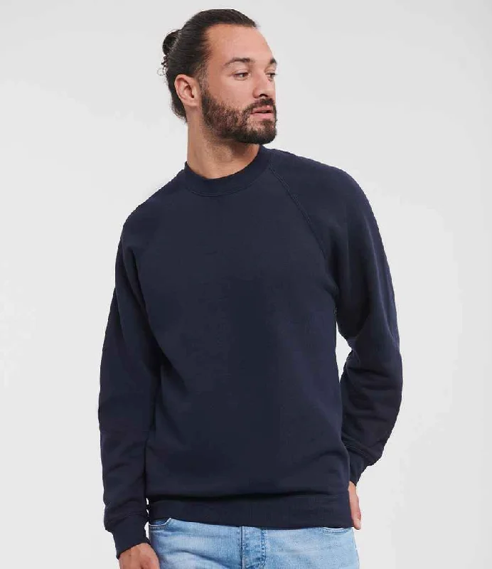 Colorblock HoodiesRussell Raglan Sweatshirt | French Navy