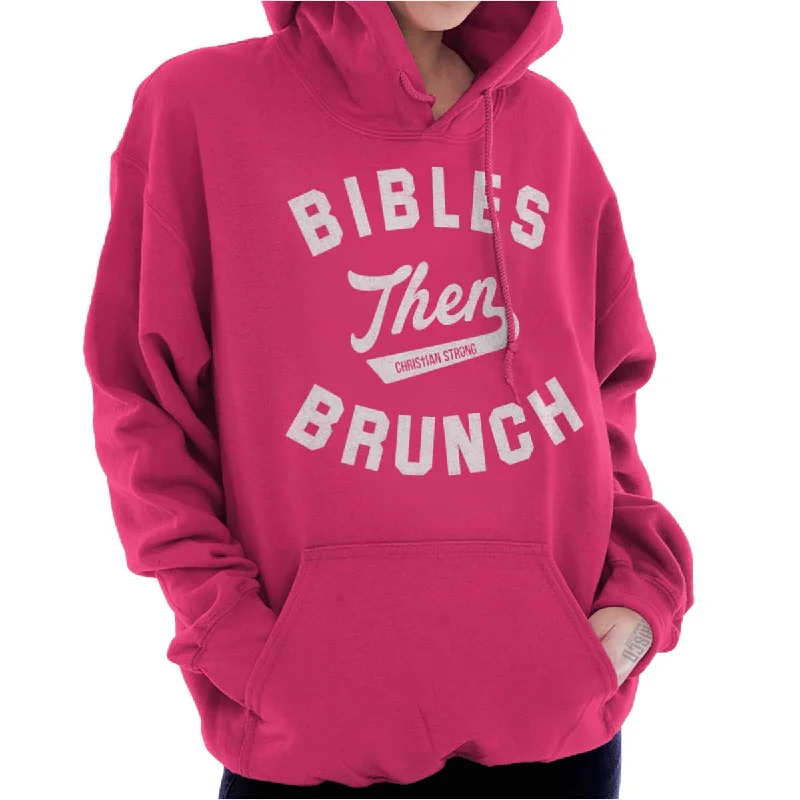 Urban HoodiesBibles Then Brunch Hoodie