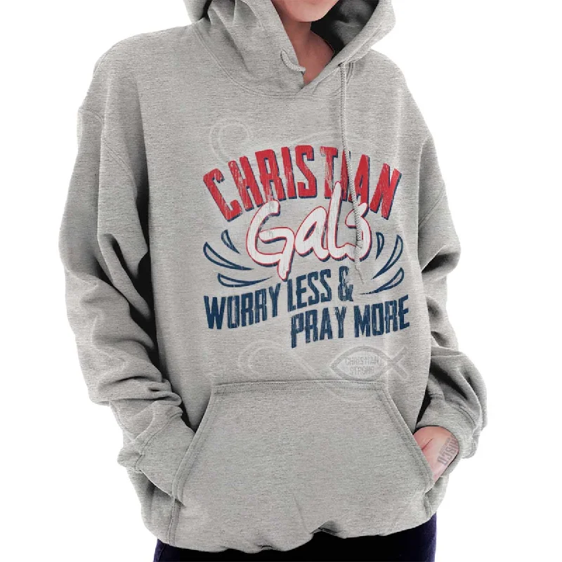 Lace-Up HoodiesChristian Gals Hoodie