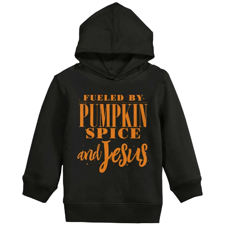 Yoga SweatshirtsFueled by PSLs and Jesus Toddler Pullover Hoodie