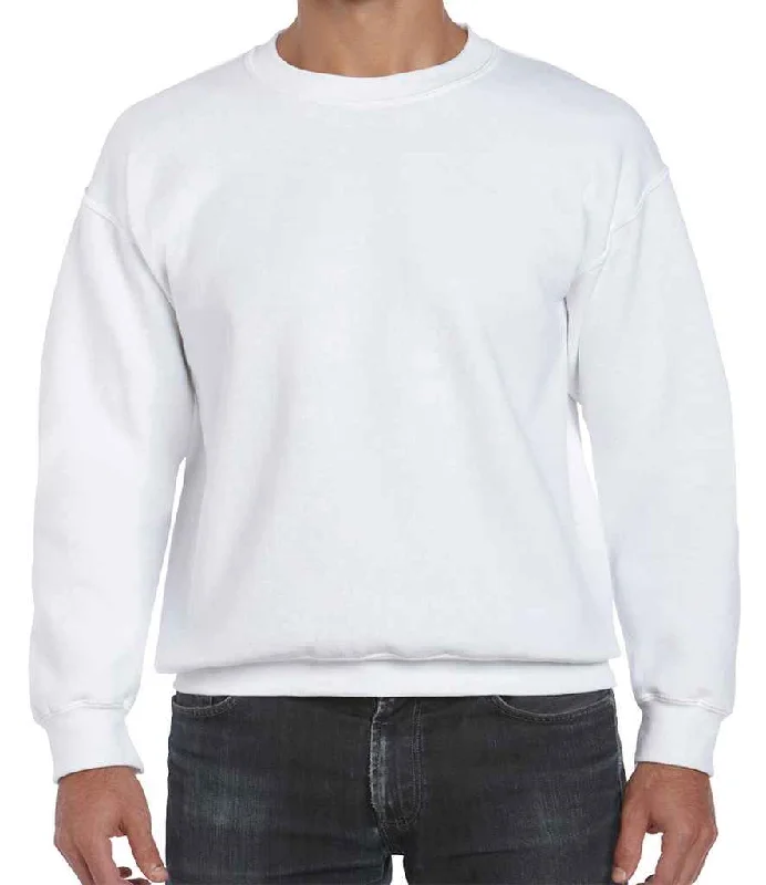 Asymmetrical HoodiesGildan DryBlend® Sweatshirt | White