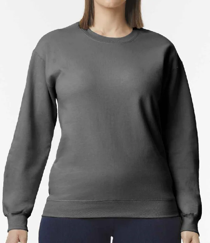 Lounge HoodiesGildan SoftStyle® Midweight Crew Neck Sweatshirt | Charcoal