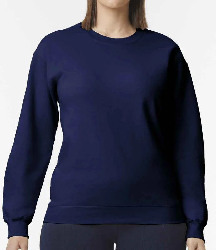 Plush HoodiesGildan SoftStyle® Midweight Crew Neck Sweatshirt | Navy