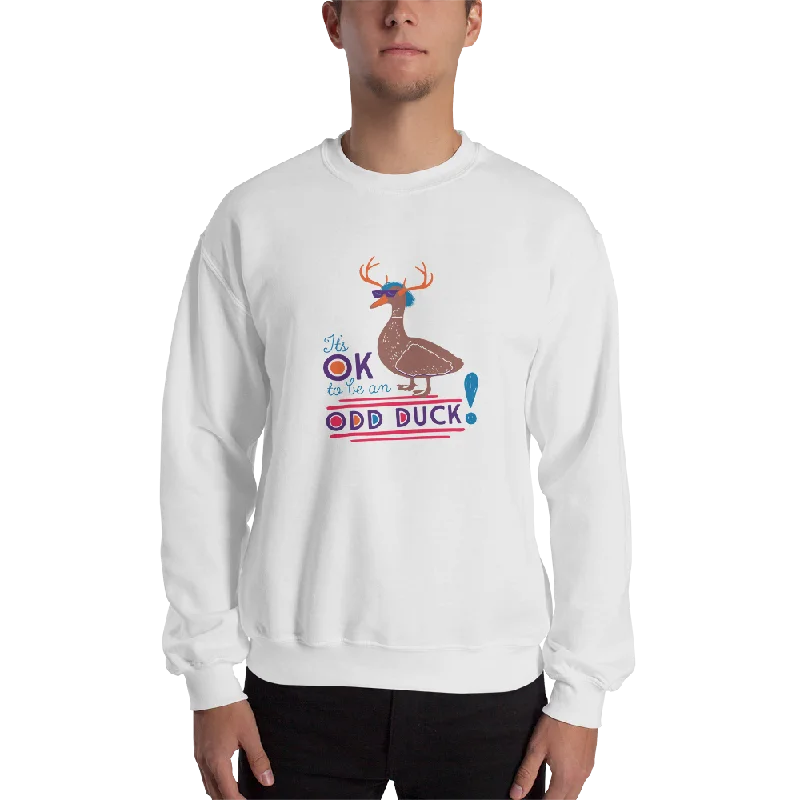 Graphic HoodiesIt's OK to be an Odd Duck! Sweatshirt (Men's Colors)