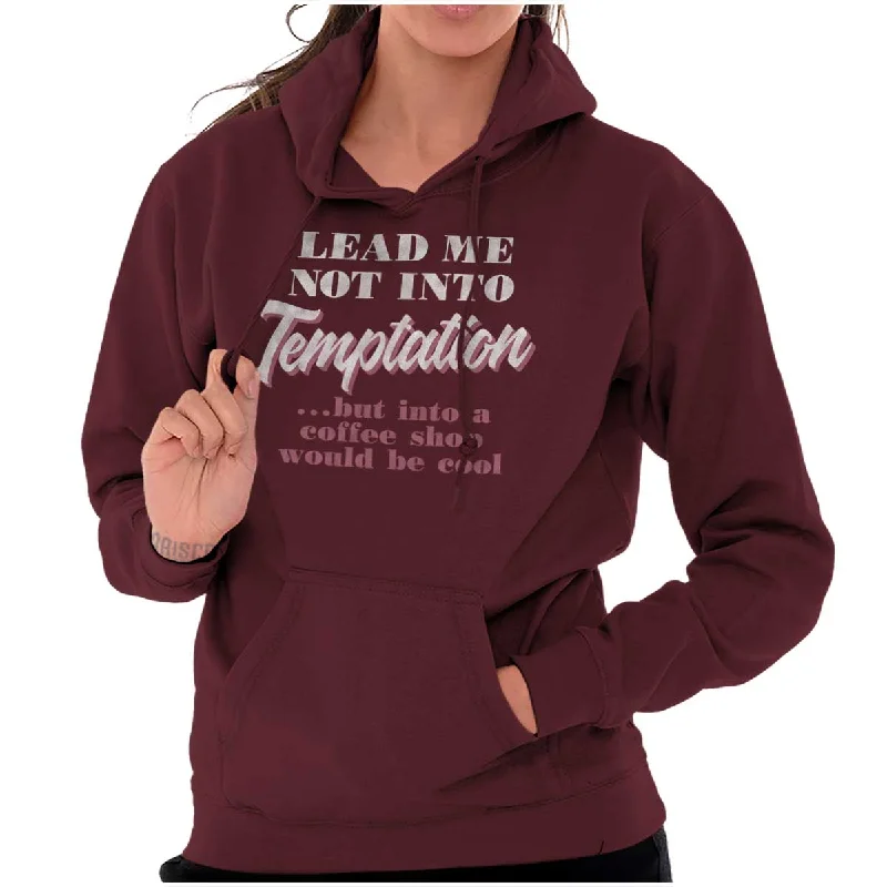 Reflective HoodiesLead Me Not To Temptation Hoodie