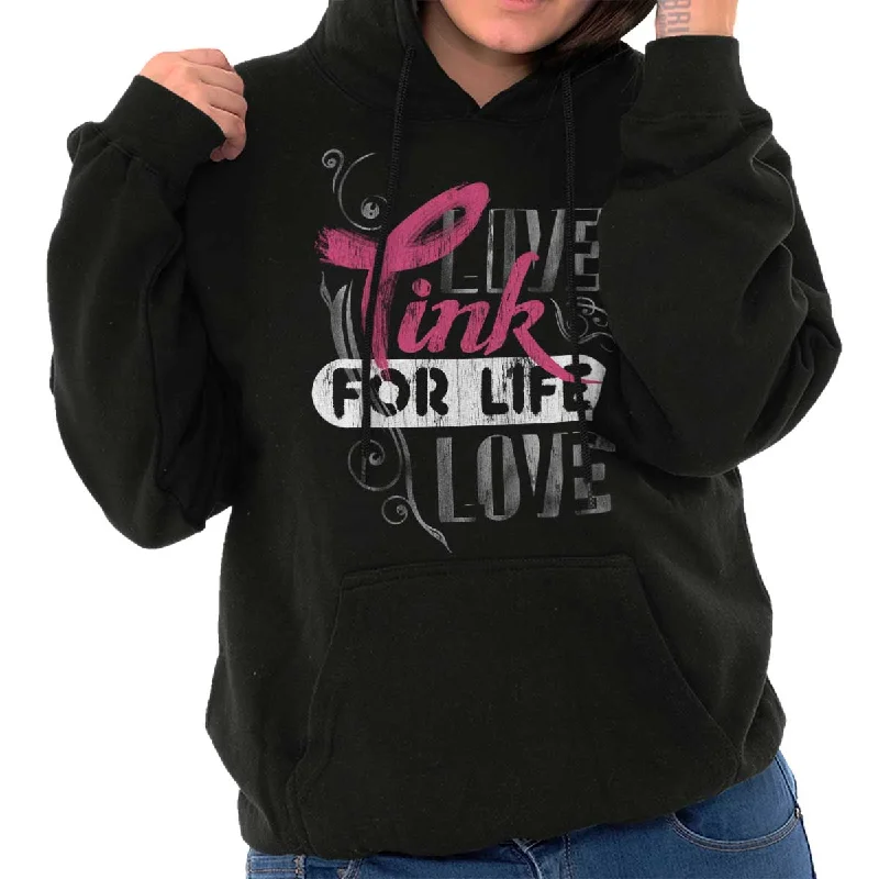 Artist HoodiesPink For Life Hoodie