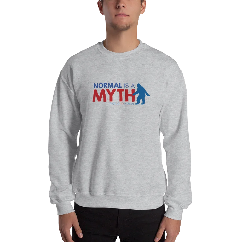 Compression SweatshirtsNormal is a Myth (Bigfoot) Sweatshirt