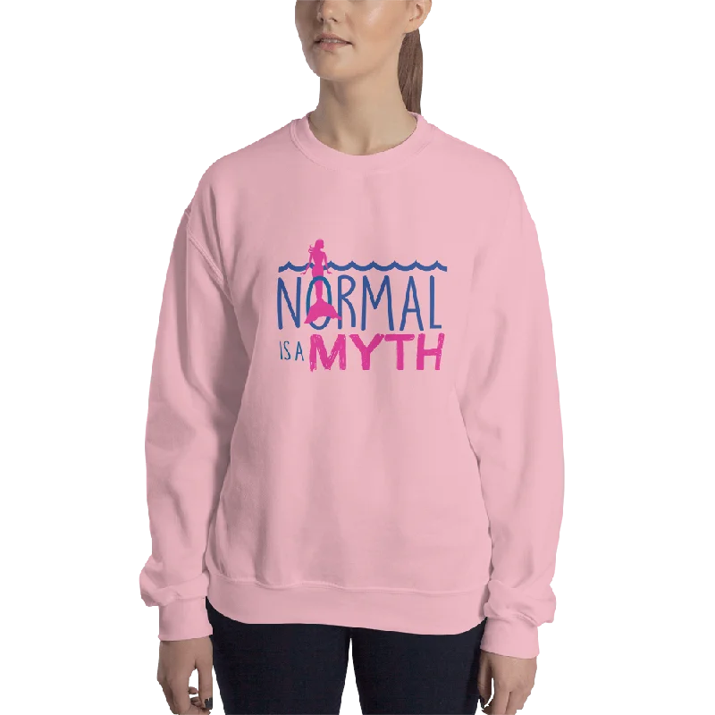 Luxury HoodiesNormal is a Myth (Mermaid) Sweatshirt