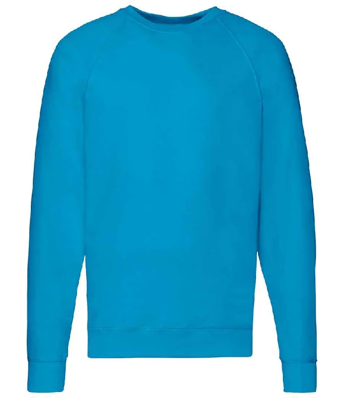 Yoga SweatshirtsFruit of the Loom Lightweight Raglan Sweatshirt | Azure