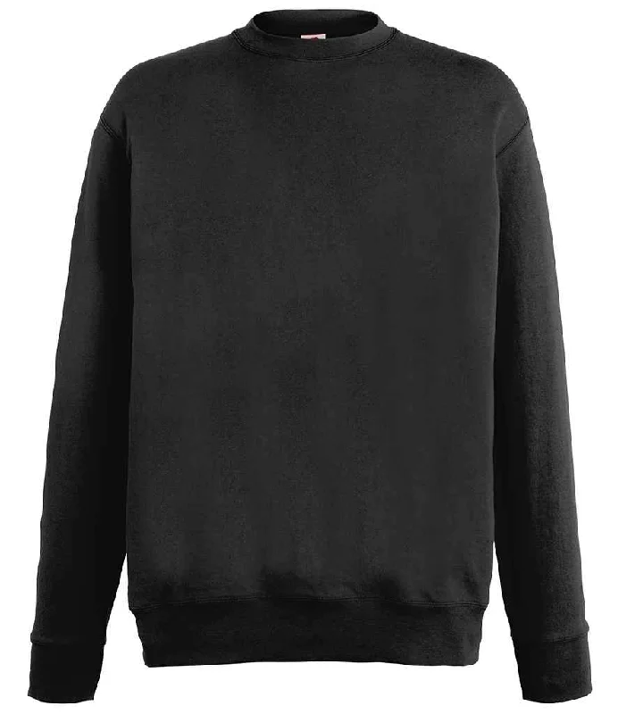 Skateboard SweatshirtsFruit of the Loom Lightweight Drop Shoulder Sweatshirt | Black