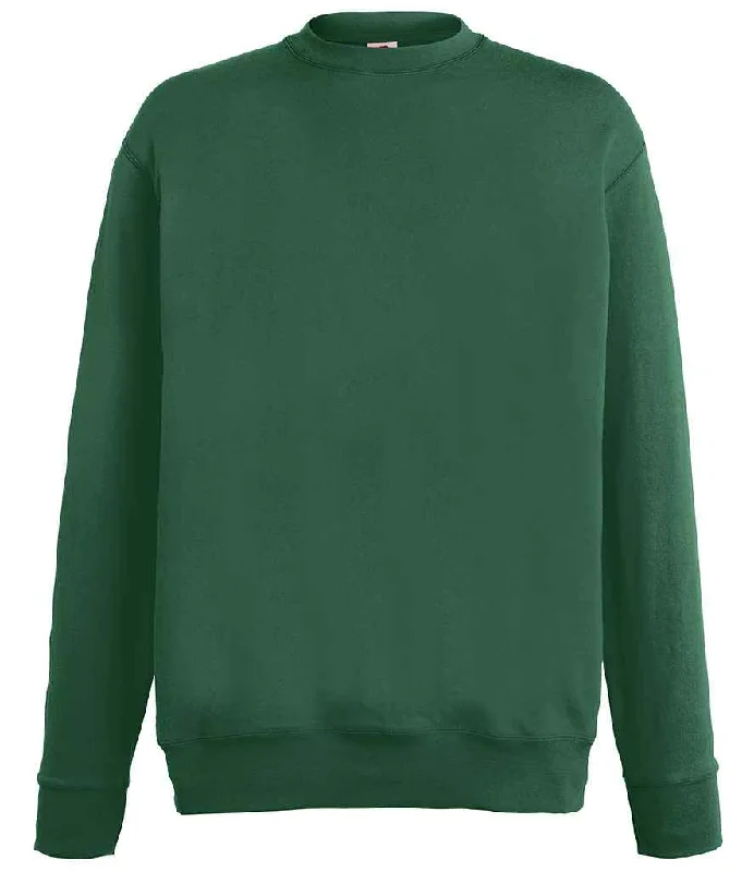 Limited Edition HoodiesFruit of the Loom Lightweight Drop Shoulder Sweatshirt | Bottle Green