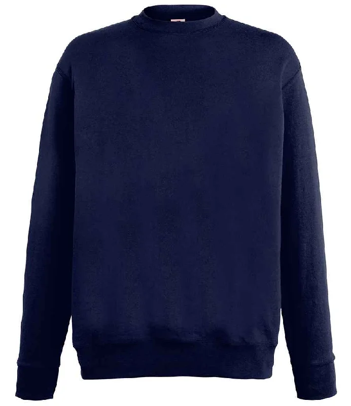 College SweatshirtsFruit of the Loom Lightweight Drop Shoulder Sweatshirt | Deep Navy