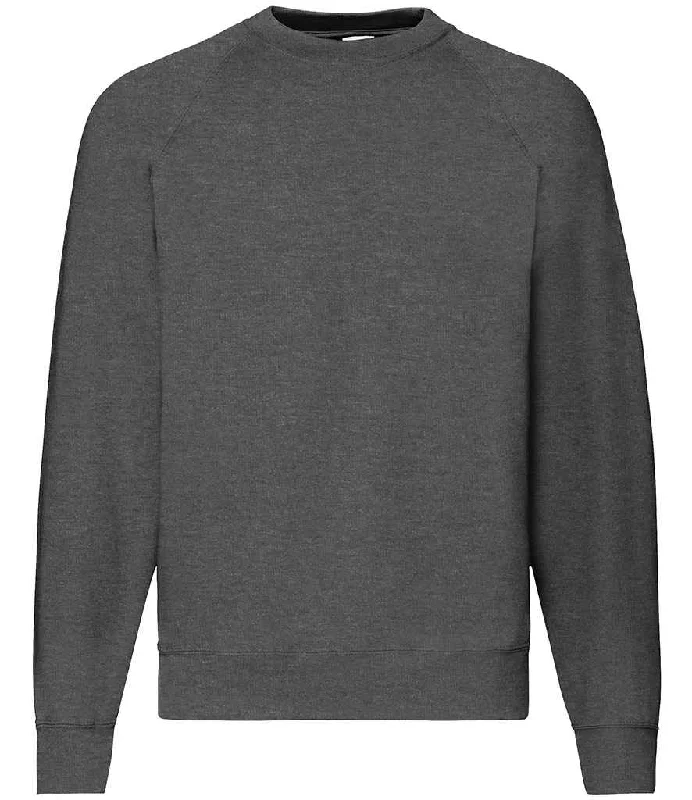 Distressed HoodiesFruit of the Loom Classic Raglan Sweatshirt | Dark Heather