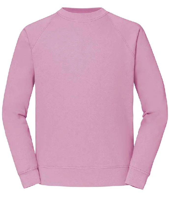 Recycled Fabric HoodiesFruit of the Loom Classic Raglan Sweatshirt | Light Pink