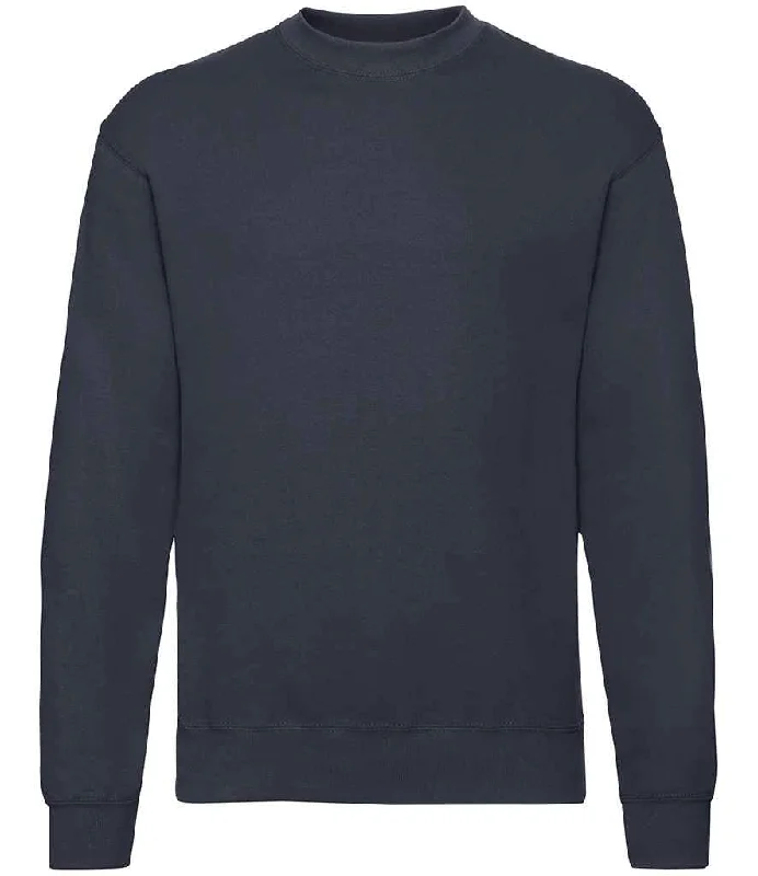 Limited Edition HoodiesFruit of the Loom Classic Drop Shoulder Sweatshirt | Deep Navy