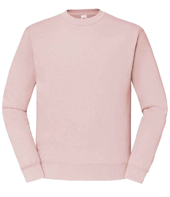 Minimalist SweatshirtsFruit of the Loom Classic Drop Shoulder Sweatshirt | Powder Rose