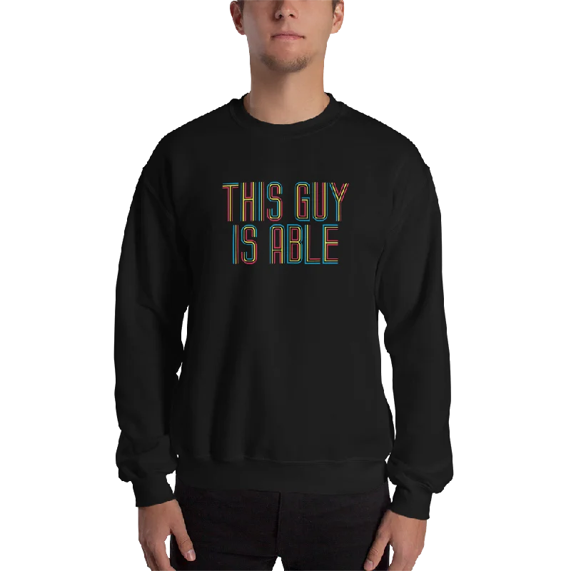 Artist HoodiesThis Guy is Able (Men's Sweatshirt)