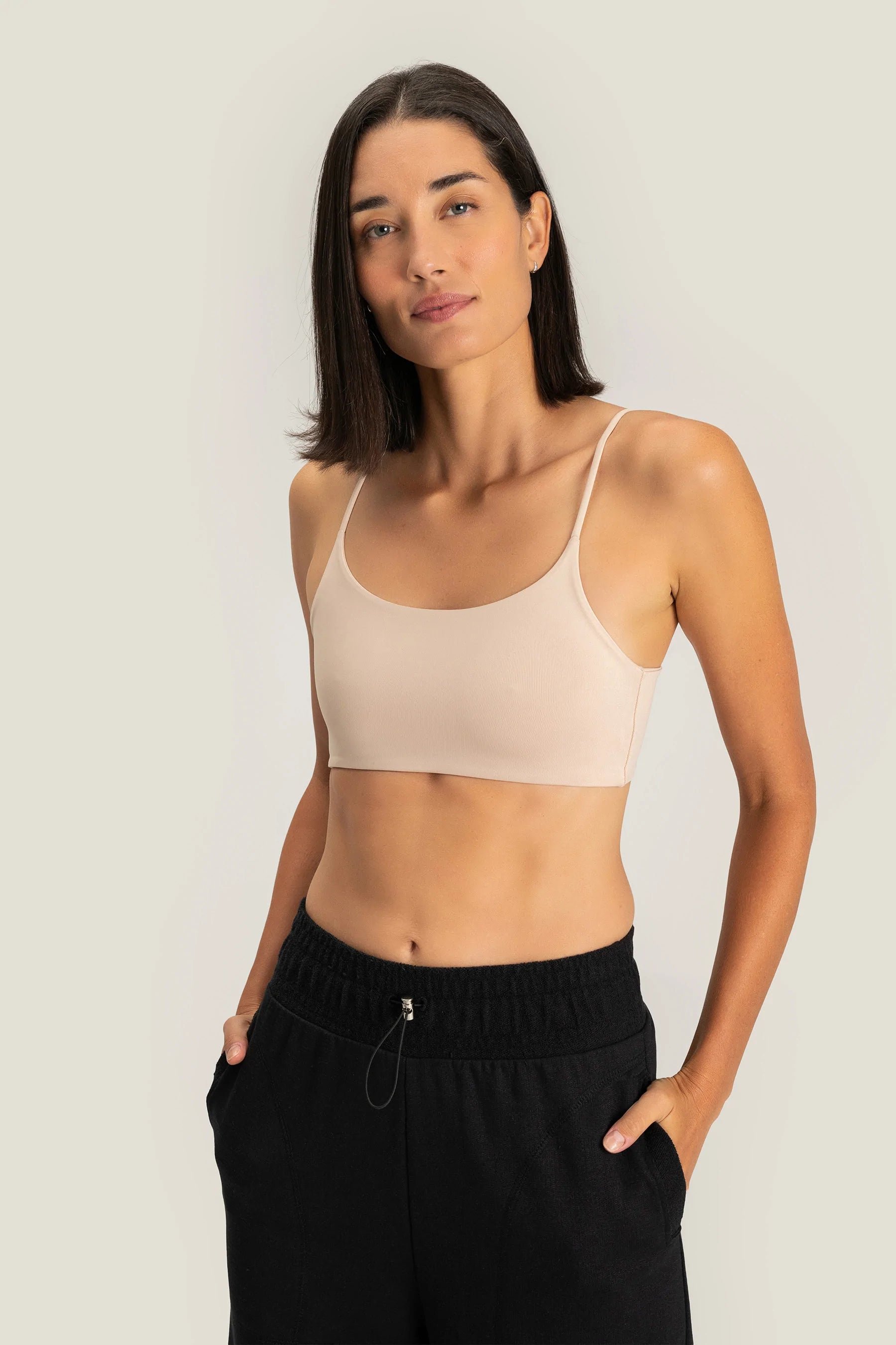 Curve Soft Low Sports BraTrail tank