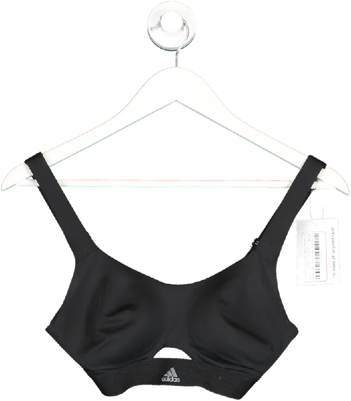 adidas Black Stronger For It Soft Sports Bra With Convertible Straps No SizeLightweight vest