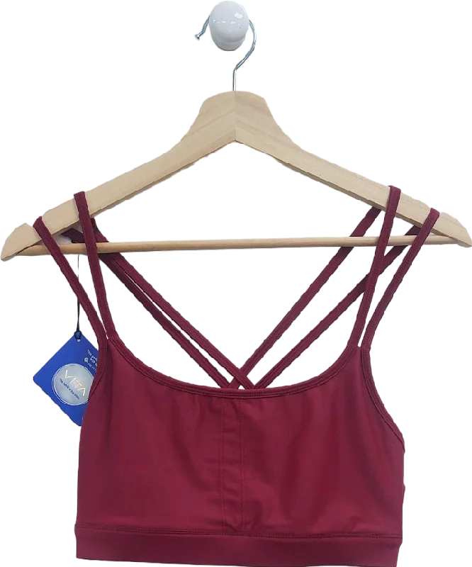 Carvico Red Vita Sports Bra UK LOutdoor tank