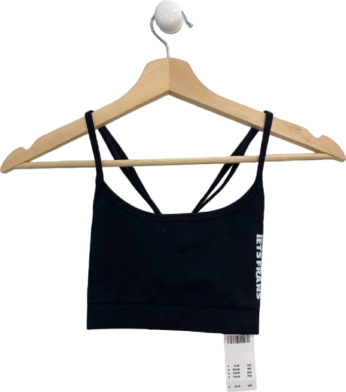 Iets Frans Black Sports Bra SWaterproof tee