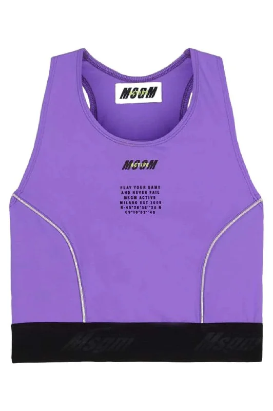 Purple Sports BraPerformance vest