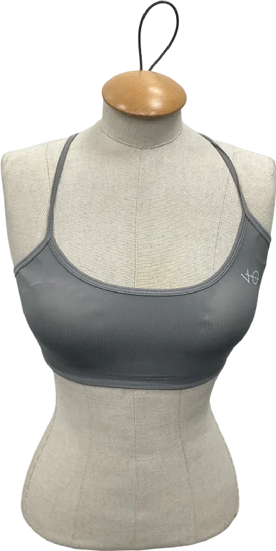 Vanquish Grey Elevate Seamless Smoke Multiway Low Sports Bra UK XSOutdoor hoodie